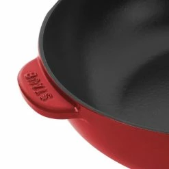 Staub 2.9 Qt Cast Iron Daily Pan | Cherry -Cookware Sets Sales 2023 staub iron 4