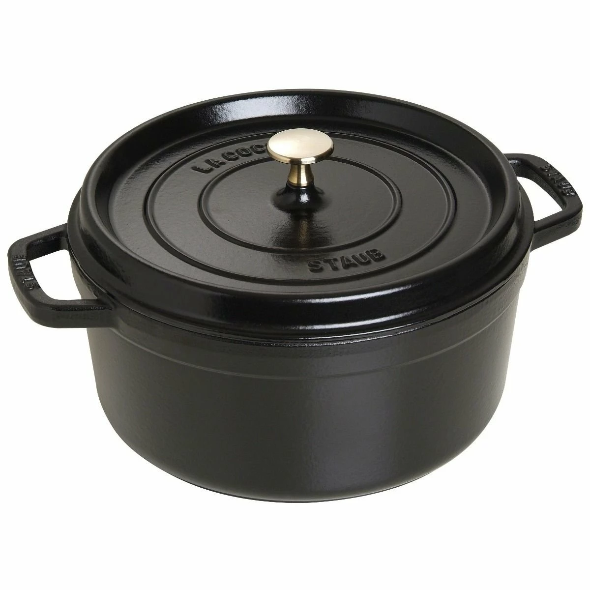 Staub 5.5 Qt. Round Cocotte/Dutch Oven | Matte Black 1 Staub 5.5 Qt. Round Cocotte/Dutch Oven | Matte Black