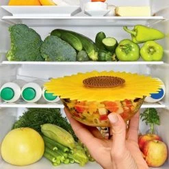 Charles Viancin Silicone Lid | 11" Sunflower -Cookware Sets Sales 2023 sunflower life 7 3