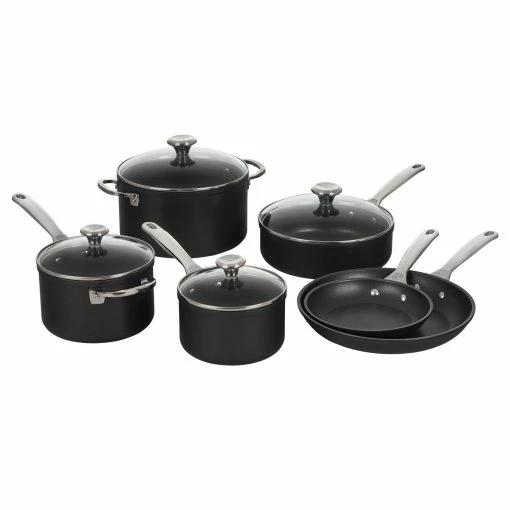 Le Creuset 10-Piece Cookware Set | Toughened Nonstick Pro 6 Le Creuset 10-Piece Cookware Set | Toughened Nonstick Pro -Cookware Sets Sales 2023 tnsp0010a