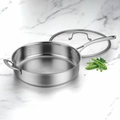 Cuisinart Forever Stainless Saute Pan With Helper Handle & Cover | 5.5 Qt. -Cookware Sets Sales 2023 untitled 3 1