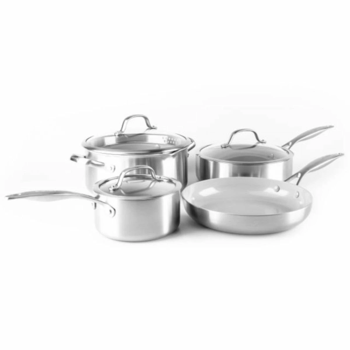 GreenPan Venice Pro Ceramic Non-Stick 7-Piece Cookware Set 1 GreenPan Venice Pro Ceramic Non-Stick 7-Piece Cookware Set