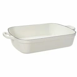 Le Creuset 10-Piece Signature Cookware Set With Stainless Steel Knobs | White -Cookware Sets Sales 2023 white roast