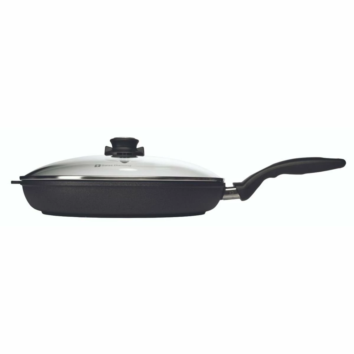 Swiss Diamond | XD Induction Fry Pan With Lid - 12.5" 2 Swiss Diamond | XD Induction Fry Pan With Lid - 12.5" - Image 2