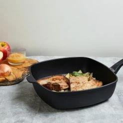 Swiss Diamond | XD Square Sauté Pan With Lid - 11" X 11" (5.3 Qt.) 8 Swiss Diamond | XD Square Sauté Pan With Lid - 11" X 11" (5.3 Qt.) -Cookware Sets Sales 2023 xdpan4