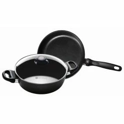 Swiss Diamond | XD 3-Piece Cookware Set - 11" Fry Pan & 4.3 Quart Sauté Pan With Lid